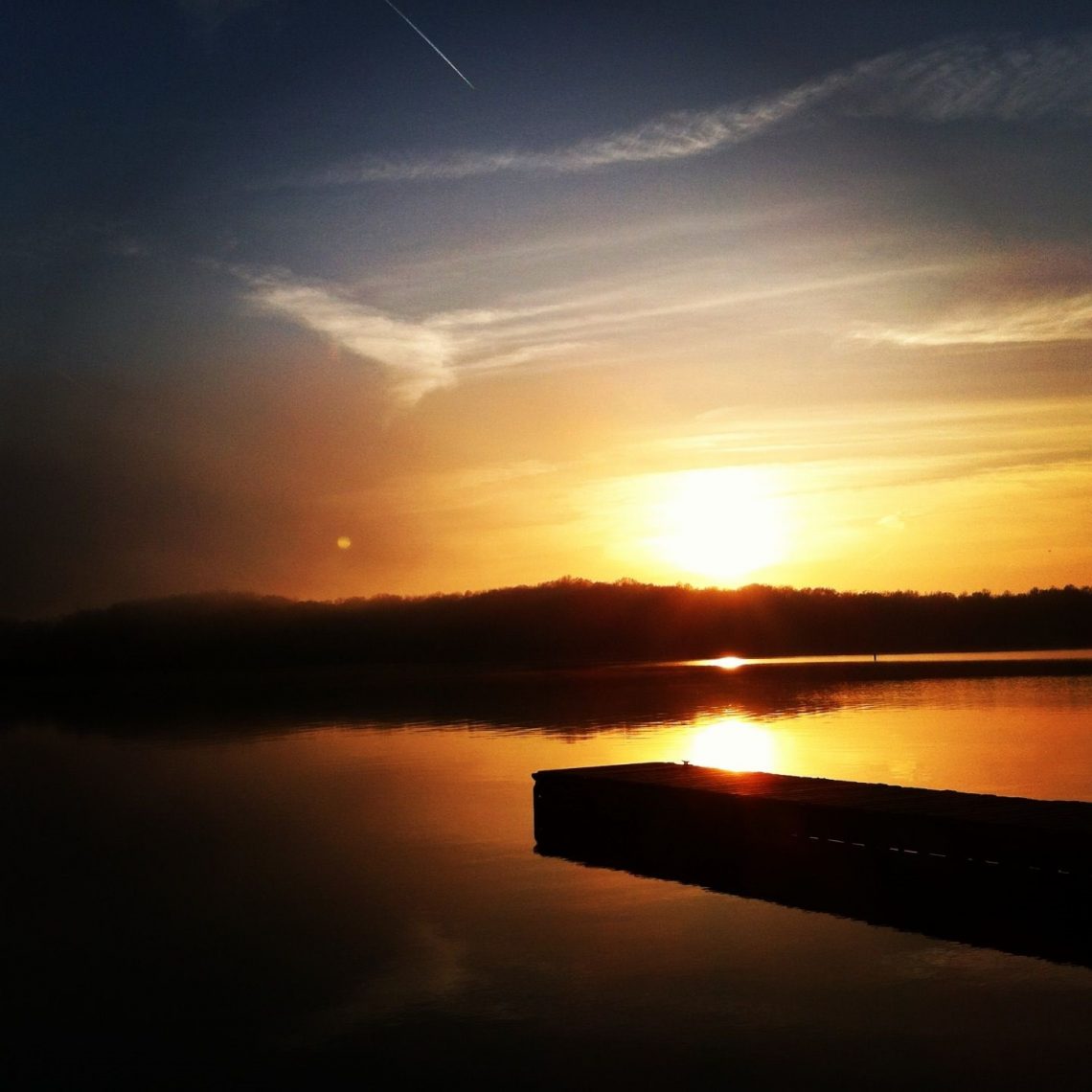 Smithville Lake at Sunset
