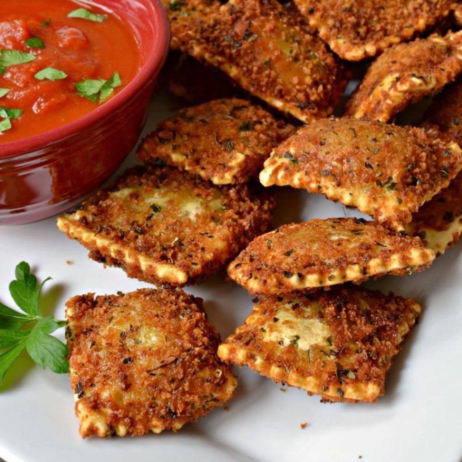 Toasted raviolis from St Louis